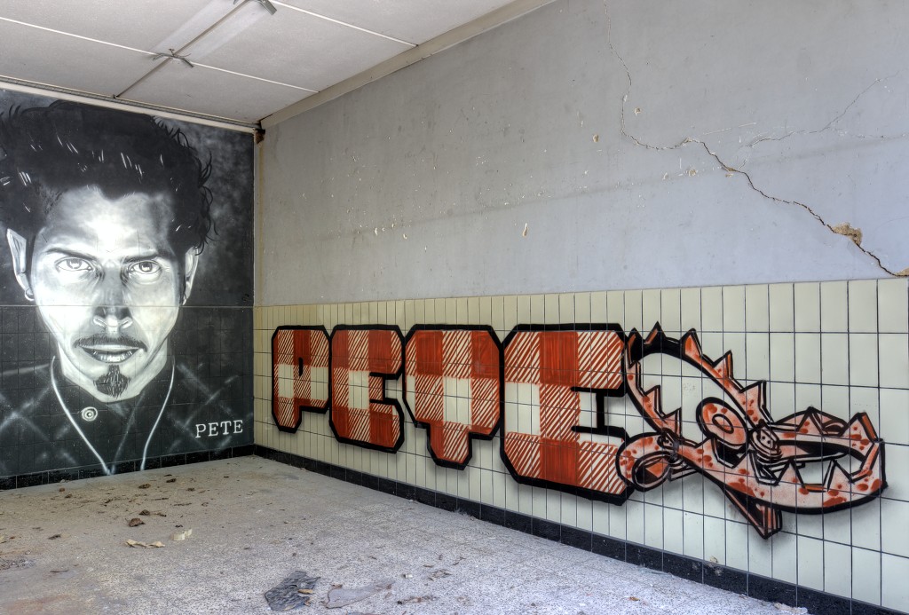 graffiti pete one urbex hdr art kunstwerk kunst mural murals belgie straatkunst